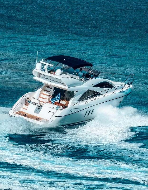 Аренда моторной яхты Sunseeker Manhattan 54 в Миконосе